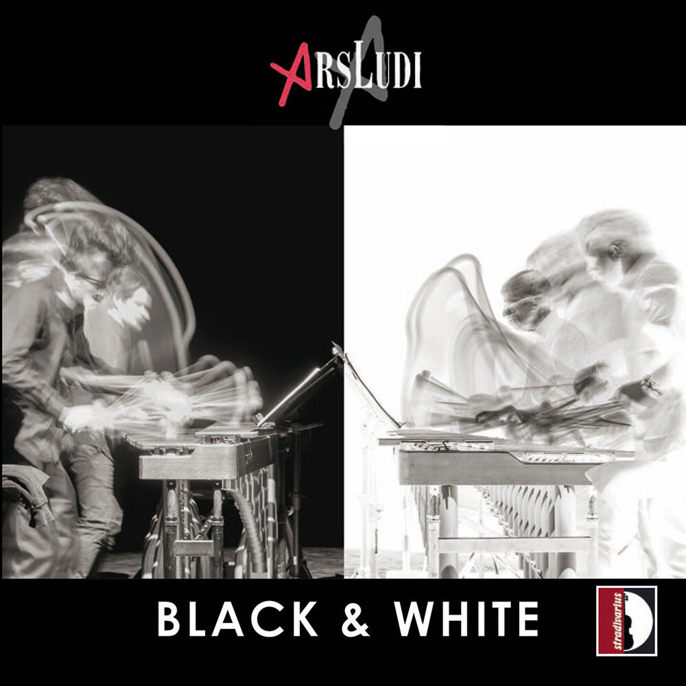 the album cover for Boccadoro / Cardi / Solbiati - Black & White - Ars Ludi