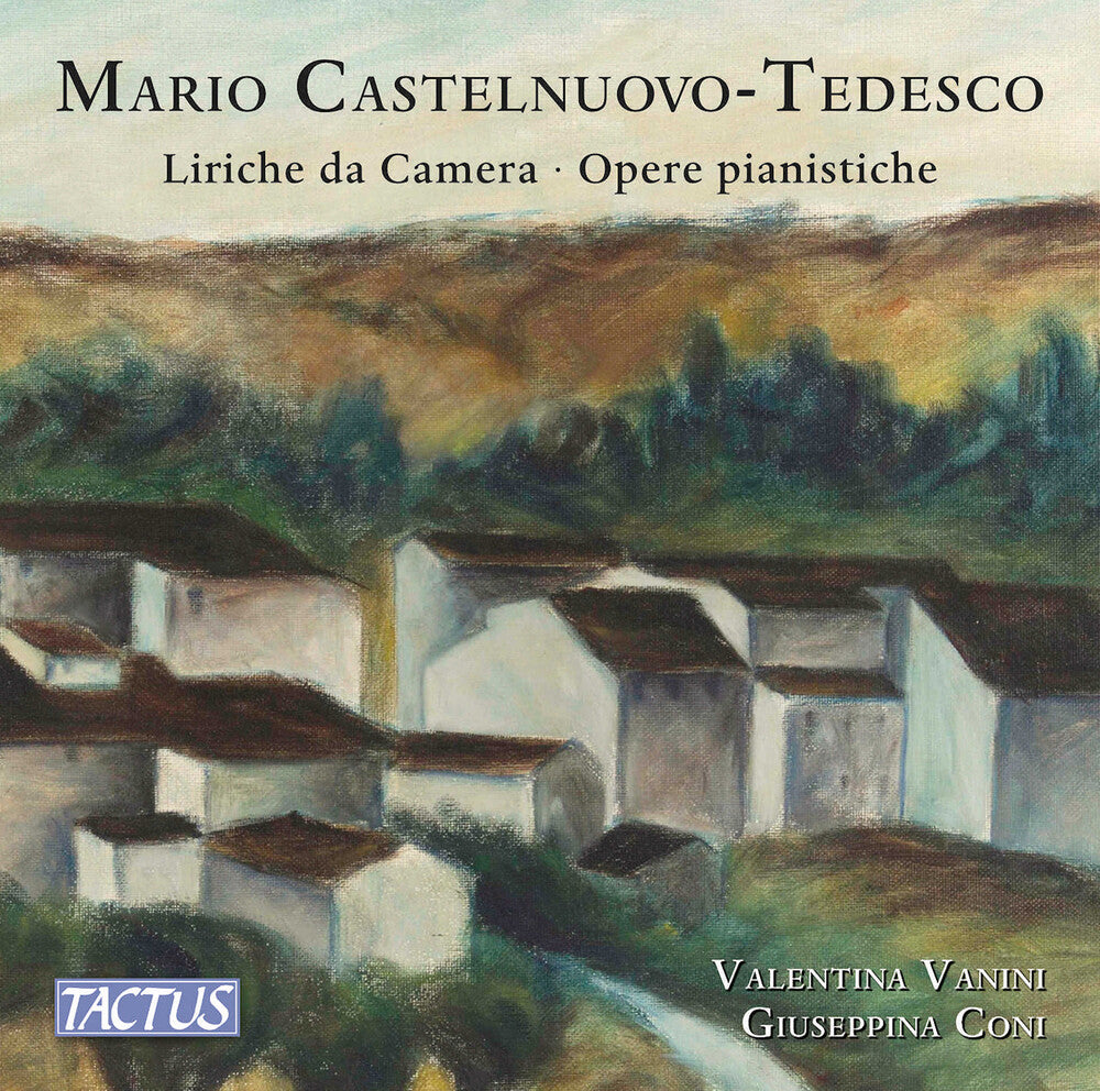 the album cover for Tedesco / Vanini / Coni - Liriche Da Camera Opere Pianistiche