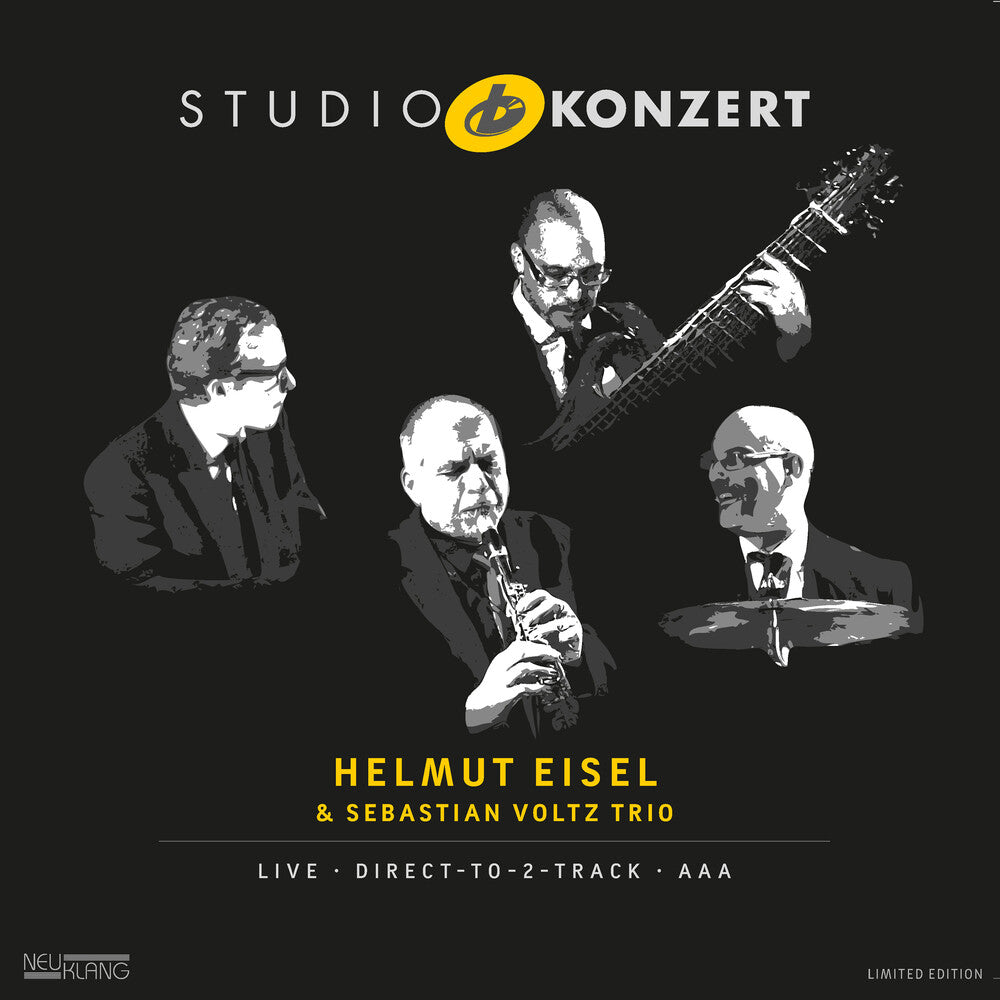 the album cover for Helmut Eisel & Voltz,Sebastian Trio - Studio Konzert