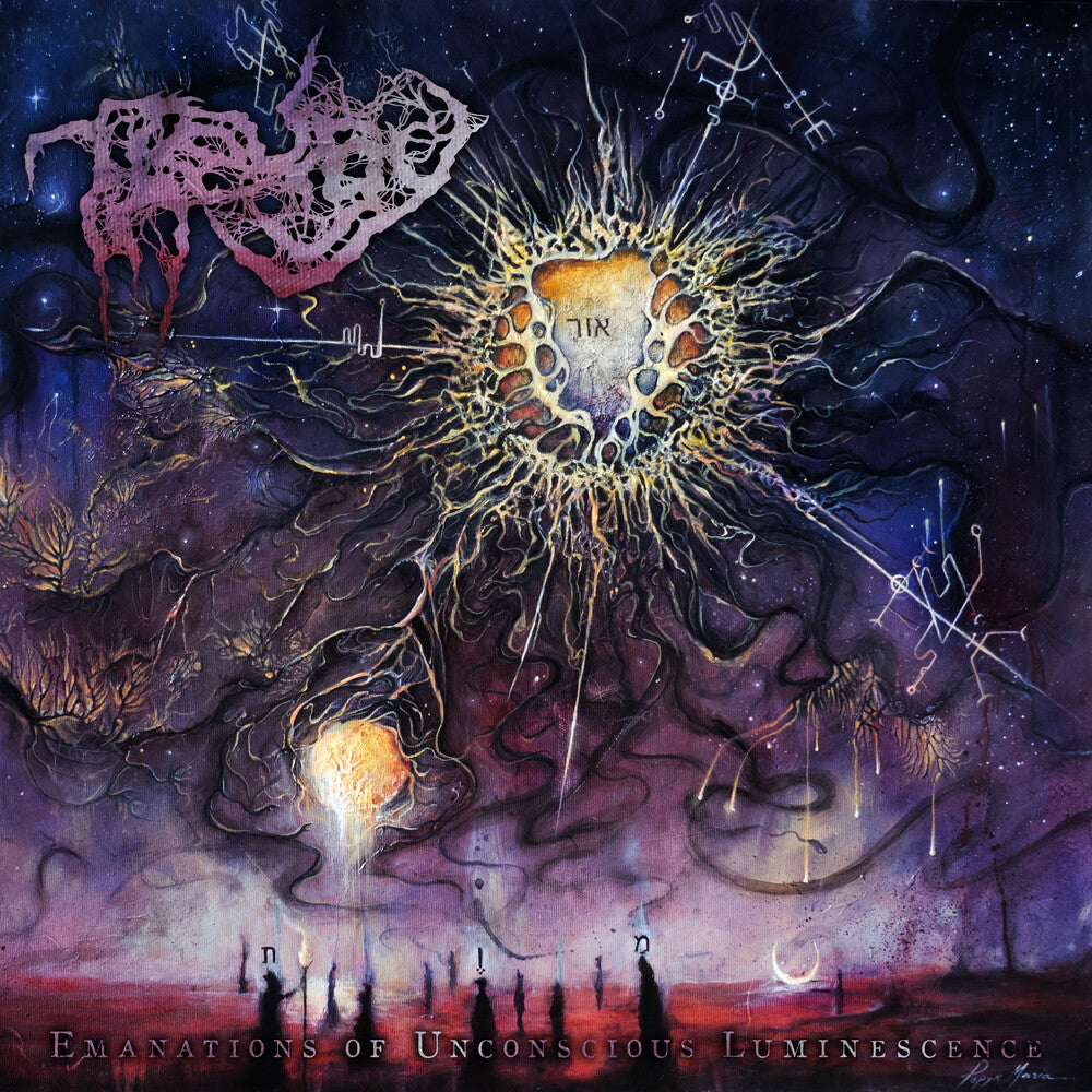 the album cover for Theurgy - Emanations Of Unconscious Luminescence