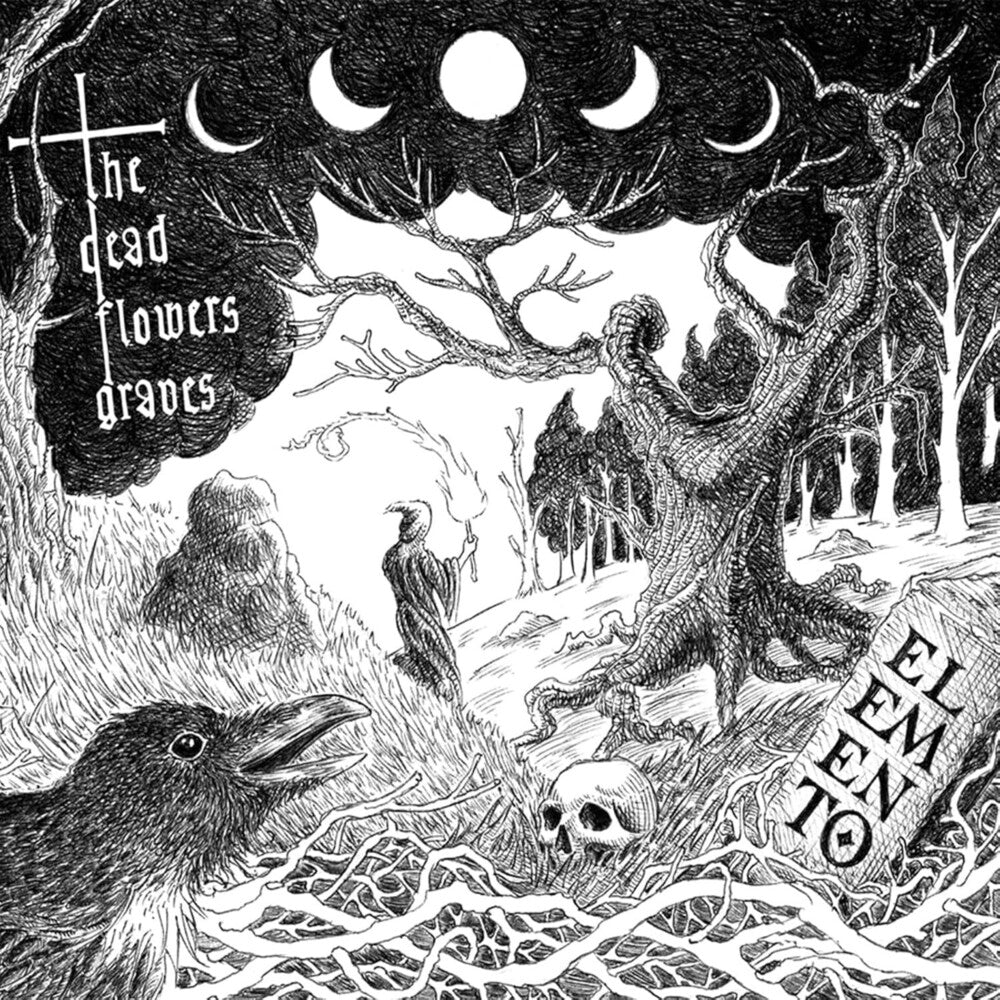 the album cover for Dead Flowers Graves - Elemento (Uk)