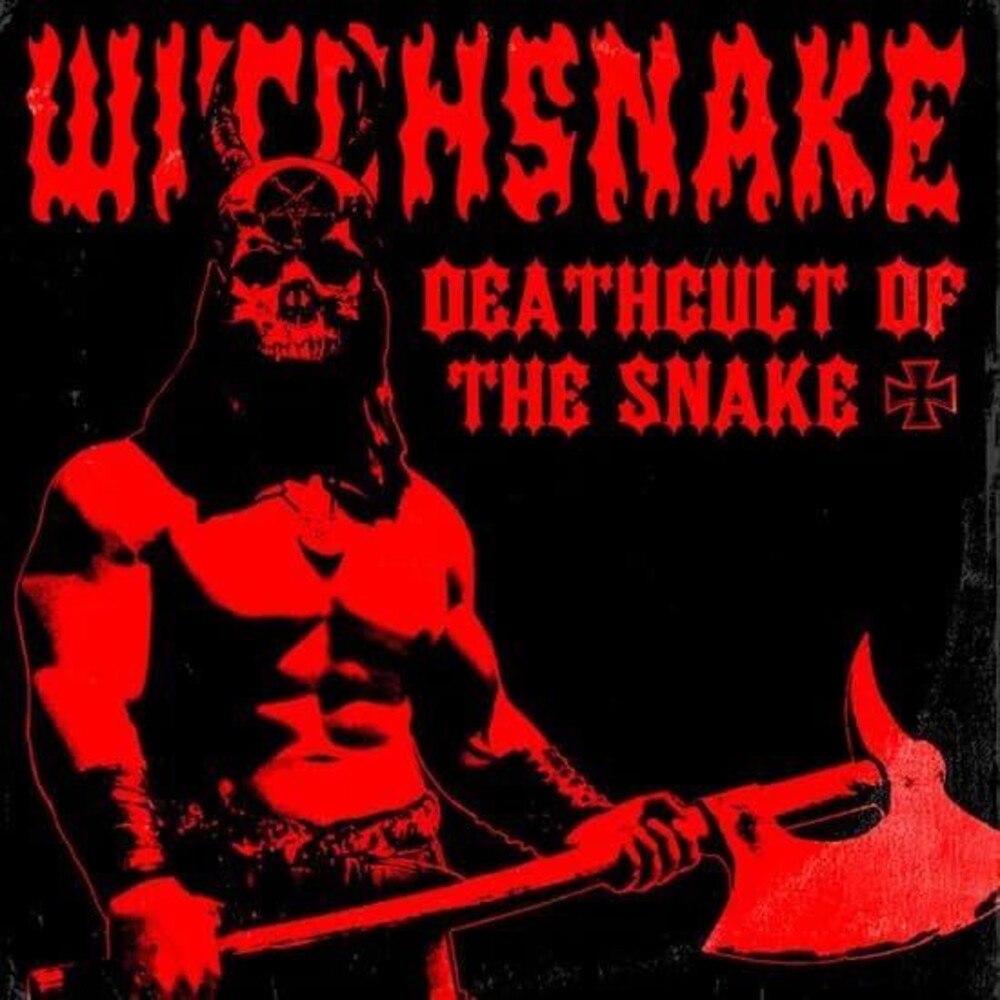 the album cover for Witchsnake - Deathcult Of The Snake (Uk)