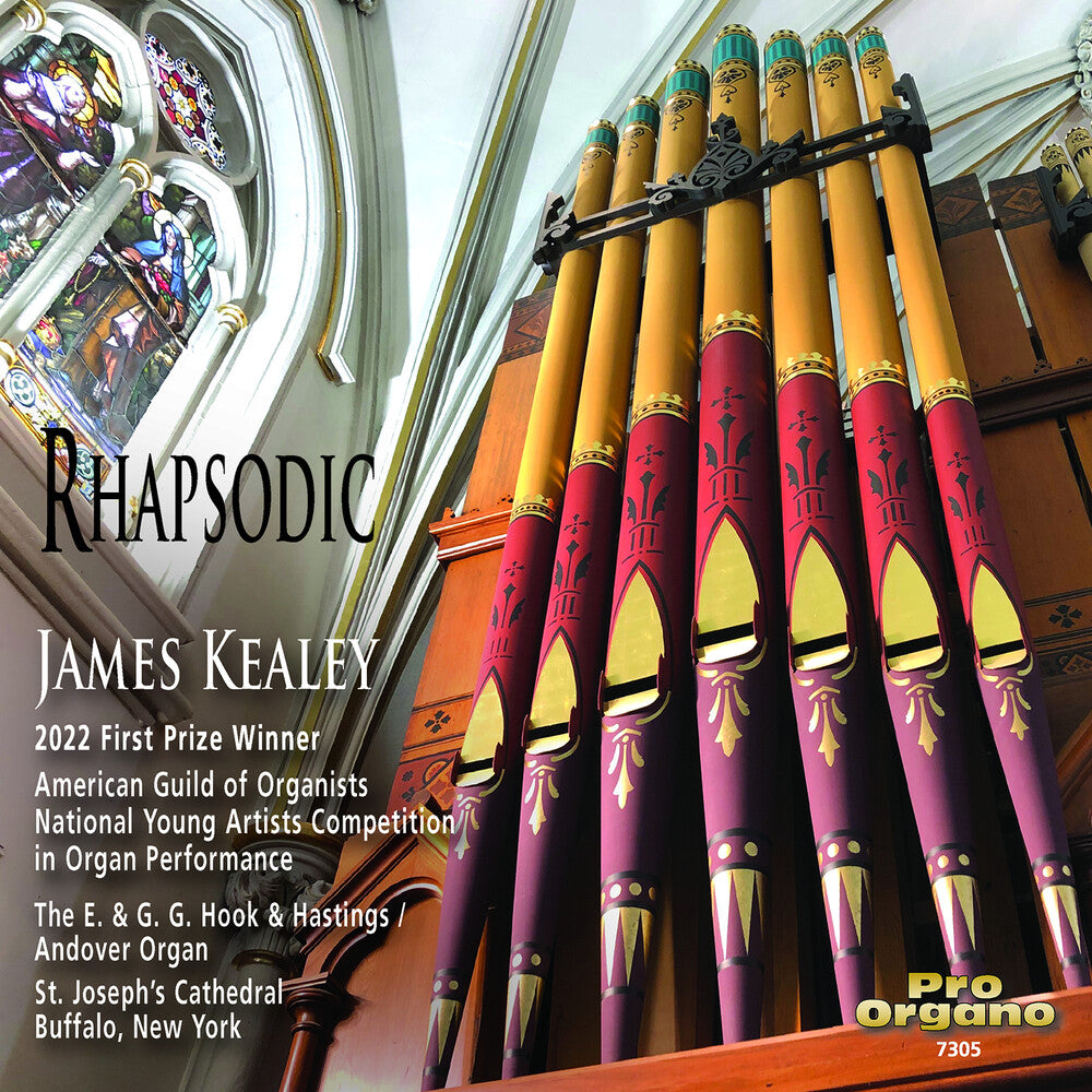 the album cover for Delius / Franck / Howells - Rhapsodic