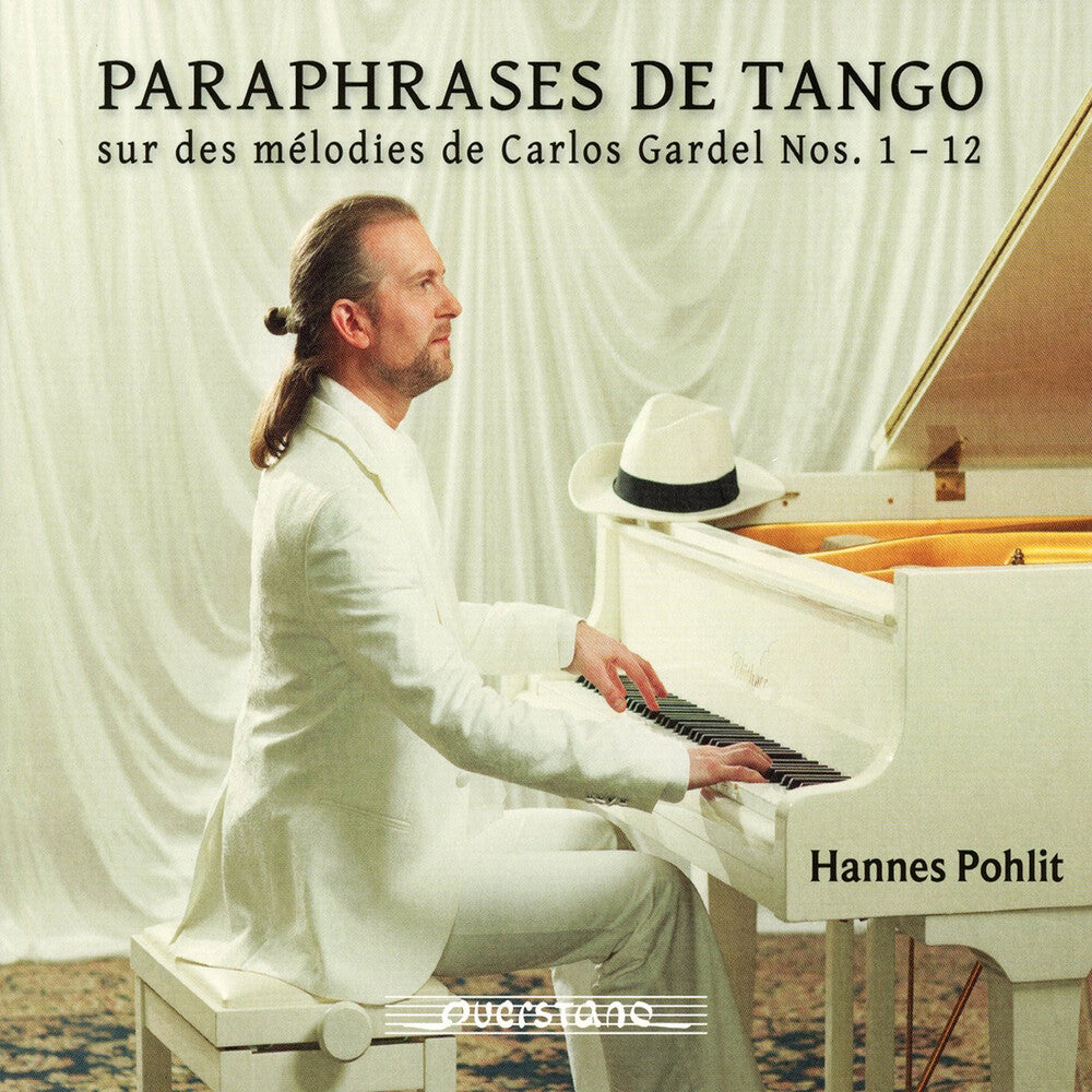 the album cover for Hannes Pohlit - Paraphrases De Tango