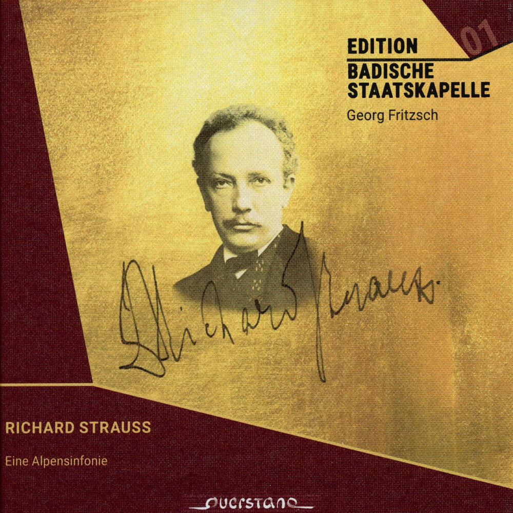 the album cover for Strauss / Badische Staatskapelle - Eine Alpensinfonie