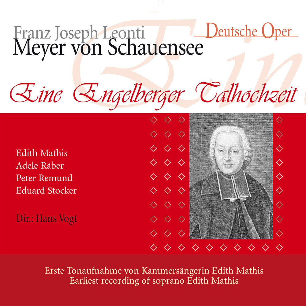 the album cover for Schauensee / Mathis / Remund - Eine Engelberger Talhochzeit