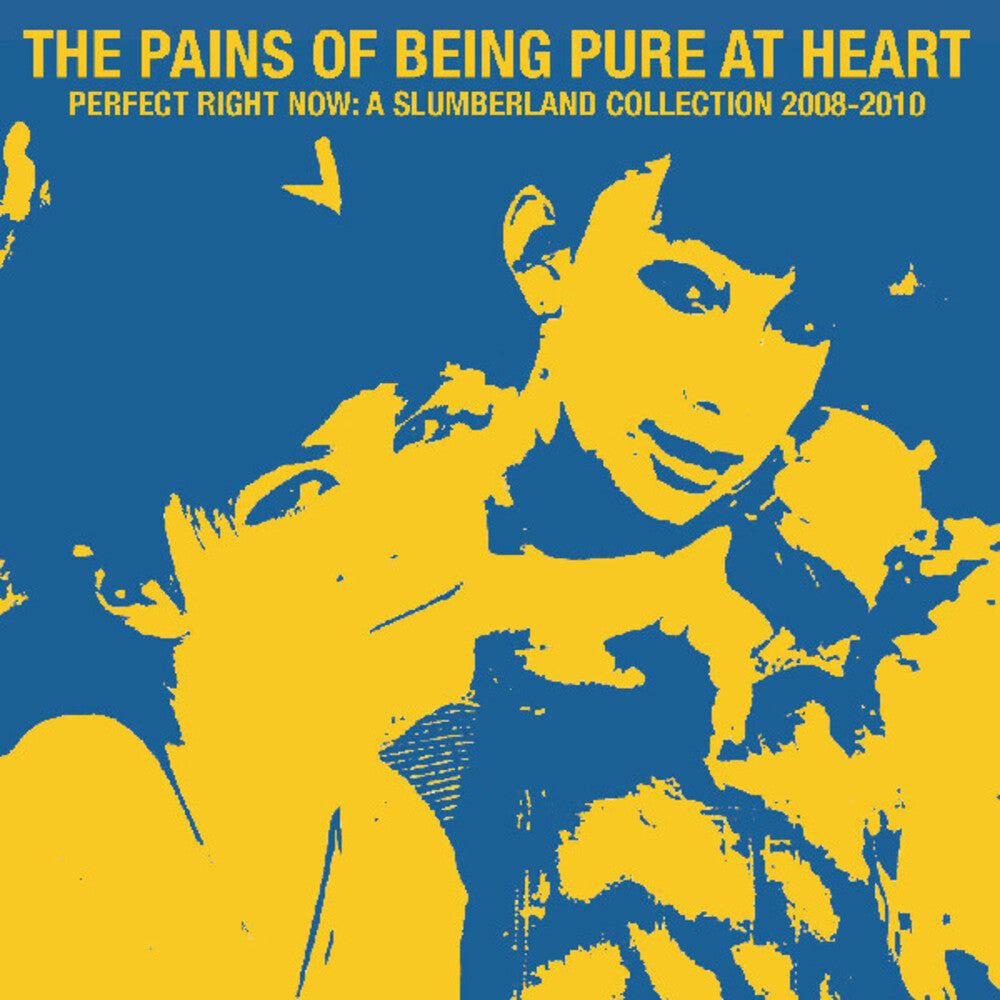 the album cover for Pains Of Being Pure At Heart - Perfect Right Now: A Slumberland Collection