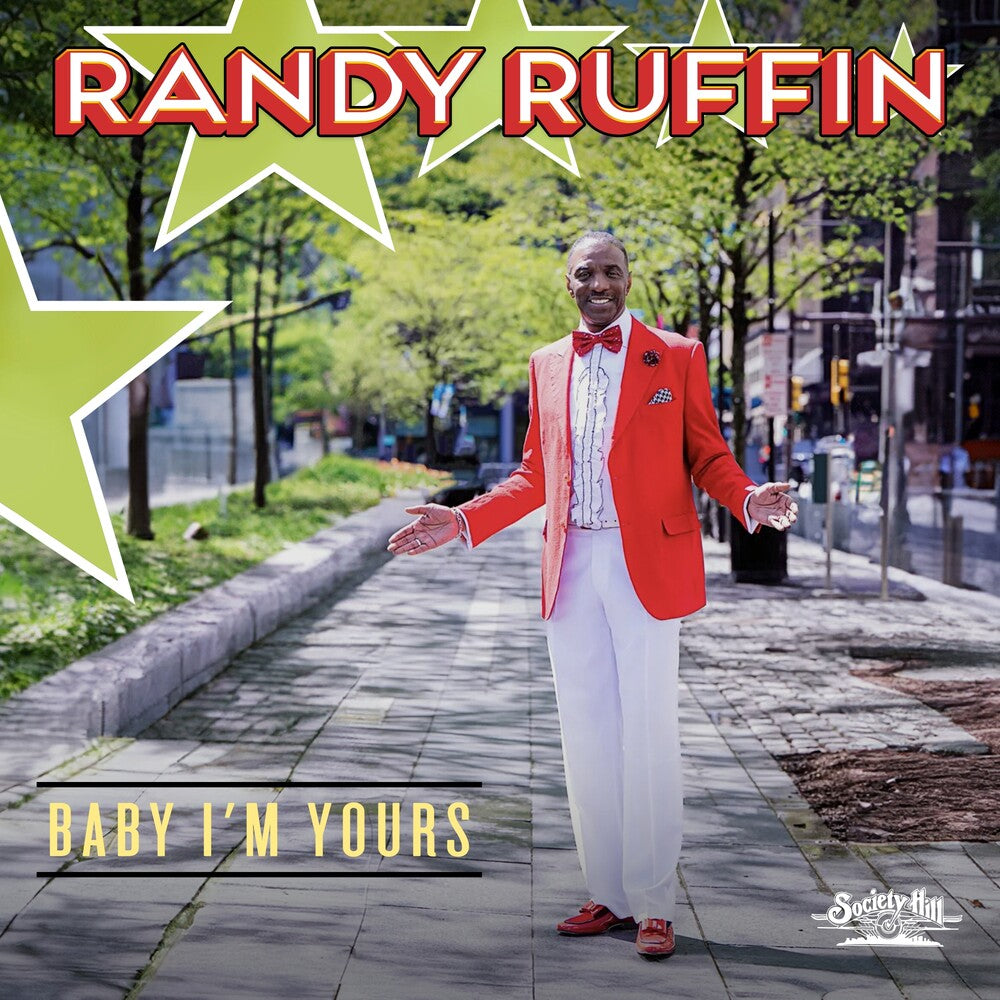 the album cover for randy ruffin - Baby I'm Yours (Mod)