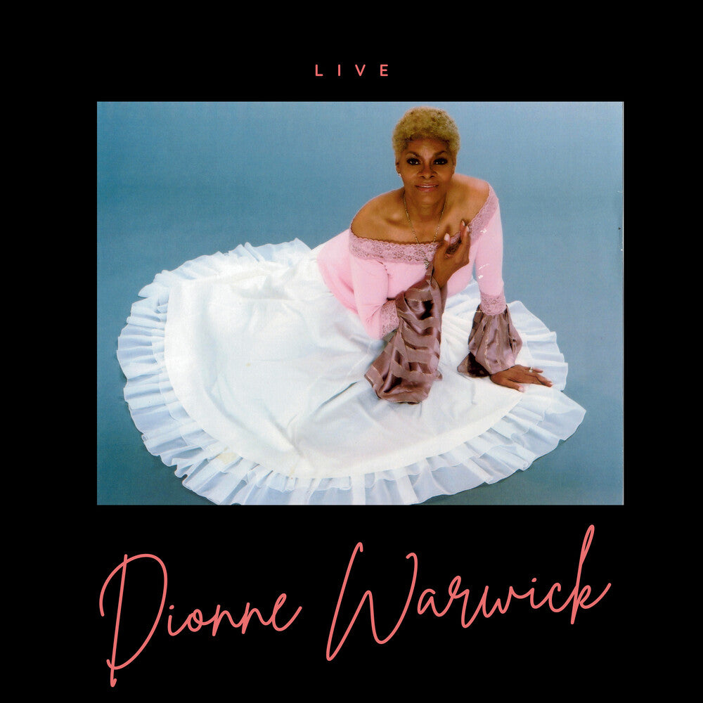 the album cover for Dionne Warwick - Dionne Warwick - Live! (Mod)