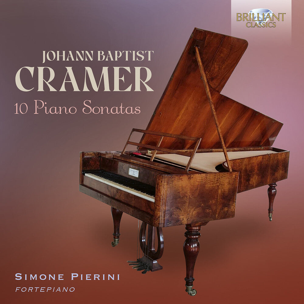 the album cover for Cramer / Simone El Oufir Pierini - 10 Piano Sonatas