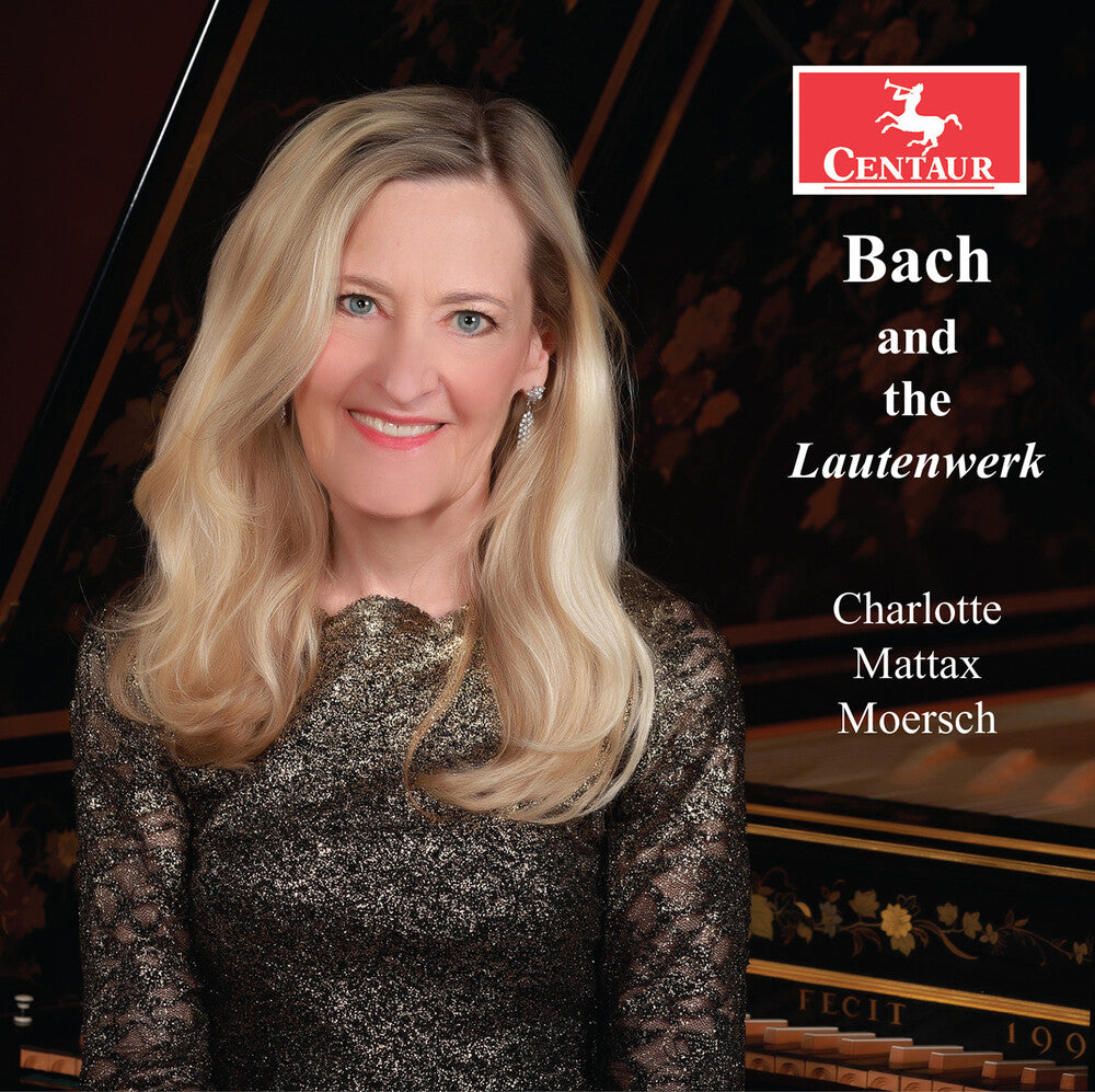 the album cover for J Bach .S. / Leonhardt / Moersch - Bach & The Lautenwerk