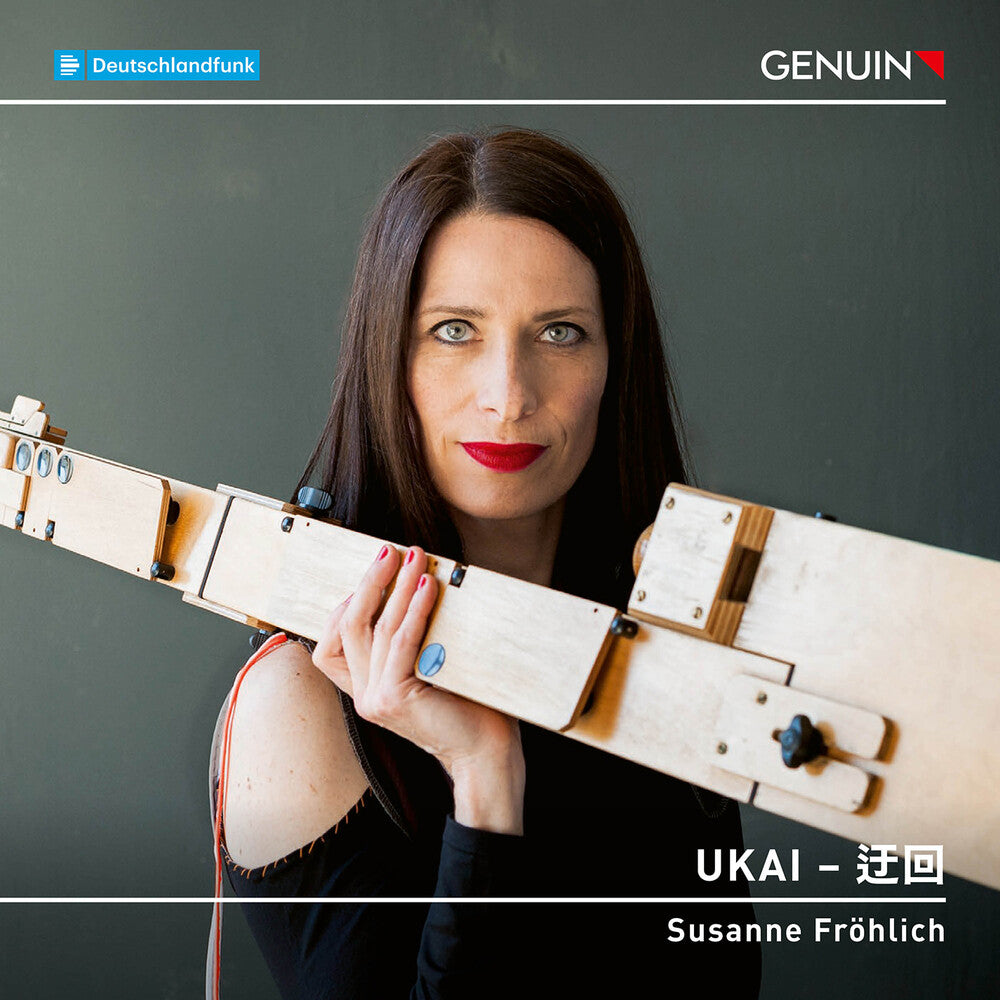 the album cover for Czernowin / Zahnhausen / Frohlich - Ukai