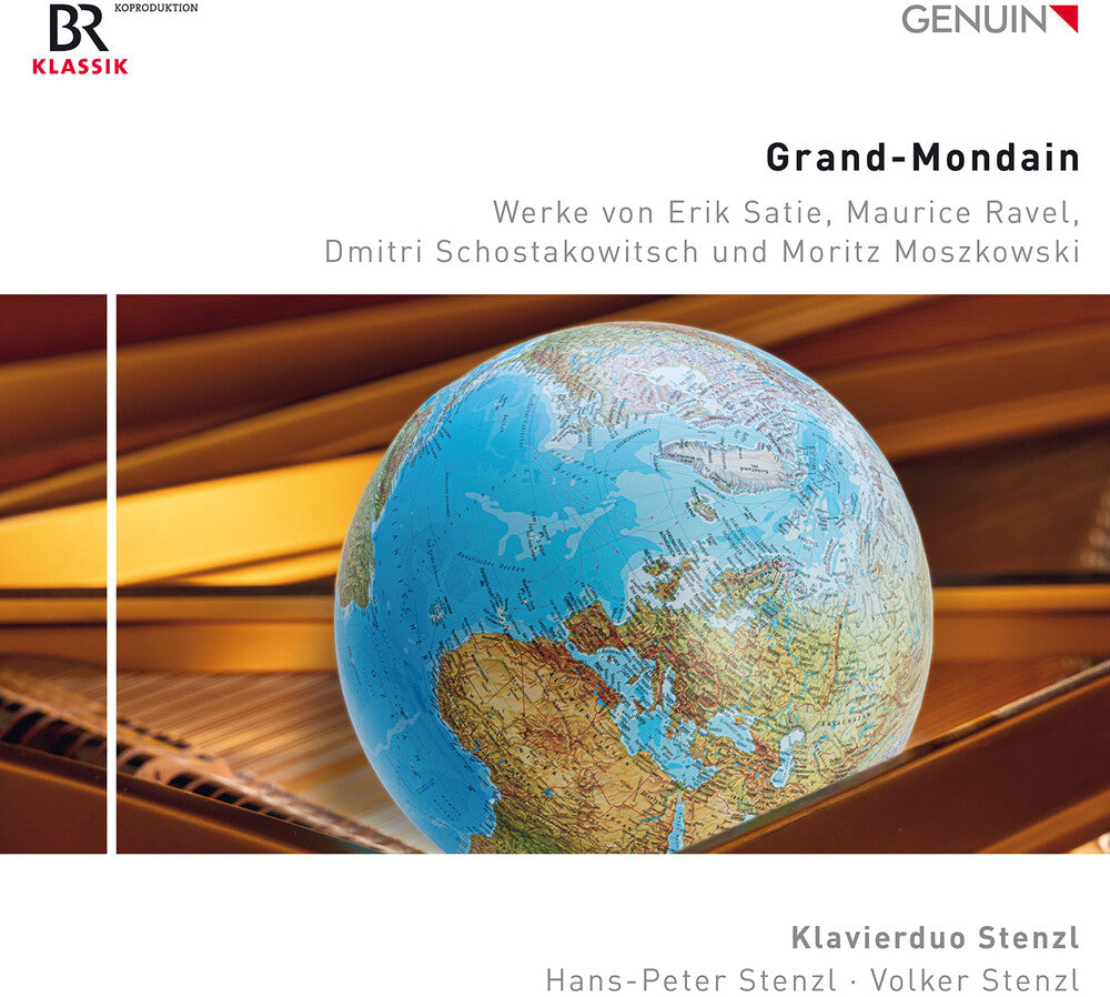 the album cover for Moszkowski / Shostakovich / Stenzl - Grand-Mondain