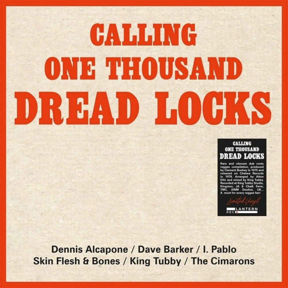 the album cover for Calling One Thousand Dread Locks / Various (Can) - Calling One Thousand Dread Locks / Various (Can)