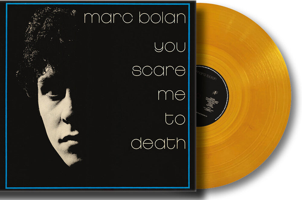 the album cover for Marc Bolan - You Scare Me To Death (Gate) (Ger)