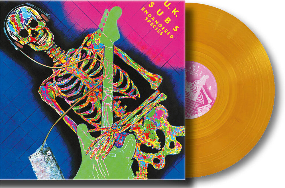 the album cover for Uk Subs - Endangered Species (Ger)