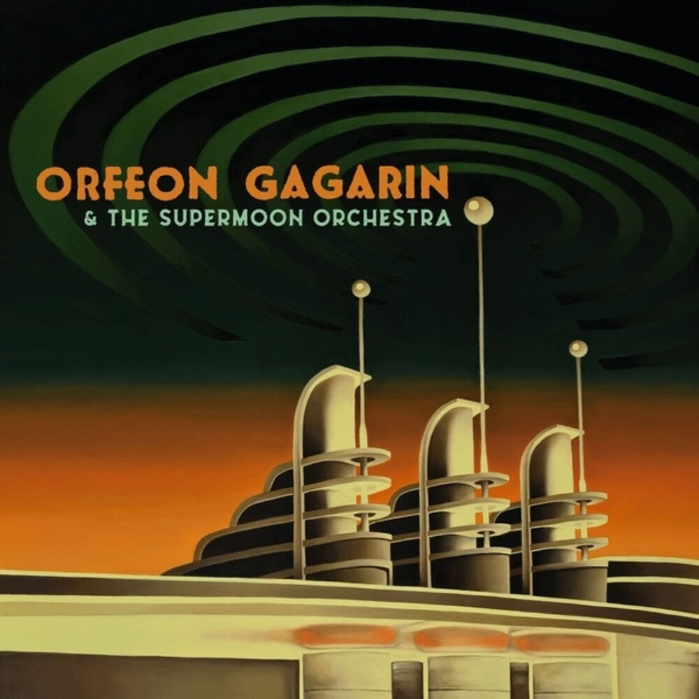 the album cover for Orfeon Gagarin - Orfeon Gagarin & The Supermoon Orchestra