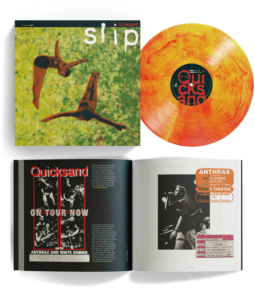 the album cover for Quicksand - Slip