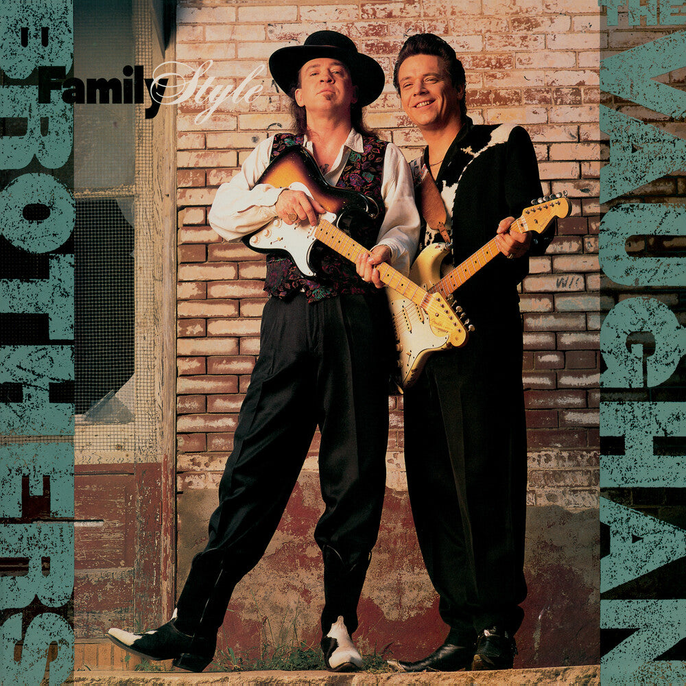 the album cover for VAUGHAN BROTHERS - Family Style (Hol)