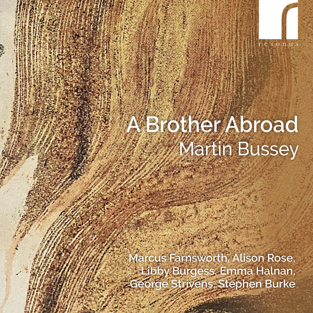 the album cover for Martin Bussey / Farnsworth,Marcus / Rose,Alsion - Martin Bussey: A Brother Abroad (Uk)