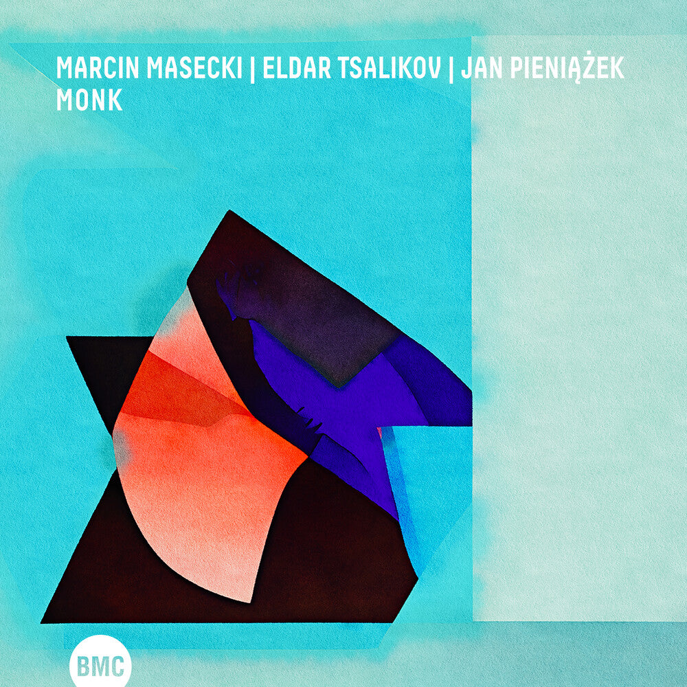 the album cover for Marcin Masecki / Tsalikov,Eldar / Pienaqzek,Jan - Monk