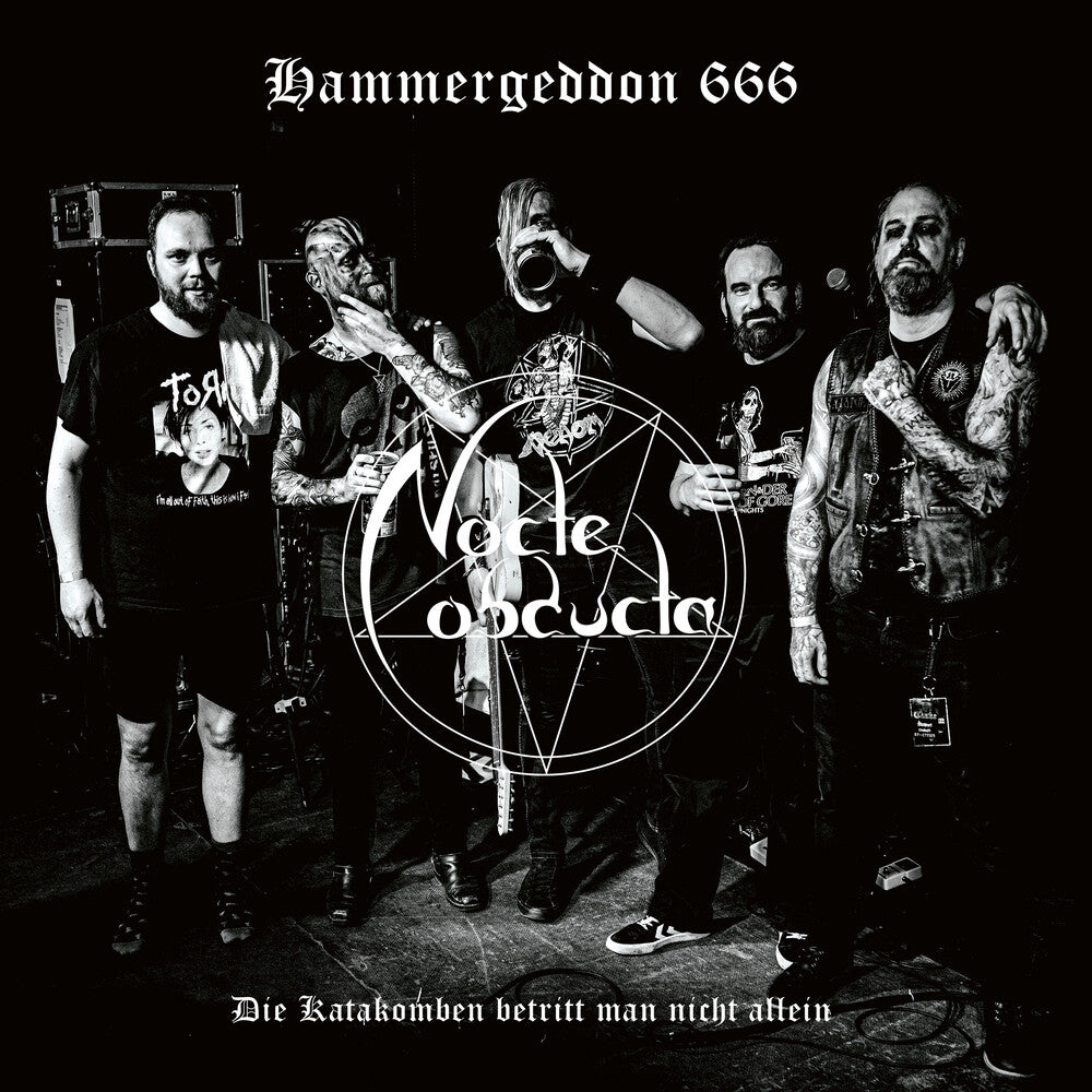 the album cover for Nocte Obducta - Hammergeddon 666