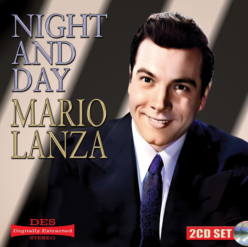 the album cover for Mario Lanza - Night And Day
