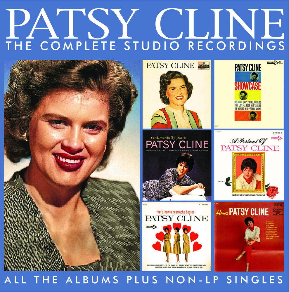 the album cover for Patsy Cline - Complete Studio Recordings