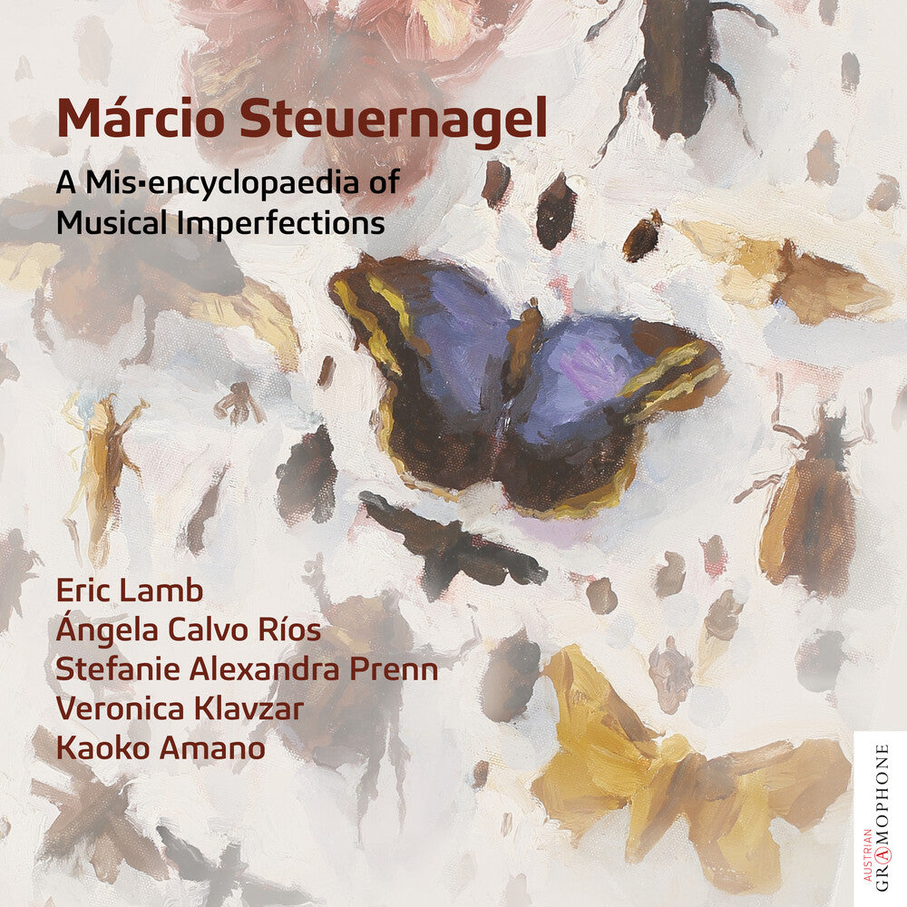 the album cover for Marcio Steuernage: A Misencylopaedia / Various - Marcio Steuernage: A Misencylopaedia / Various