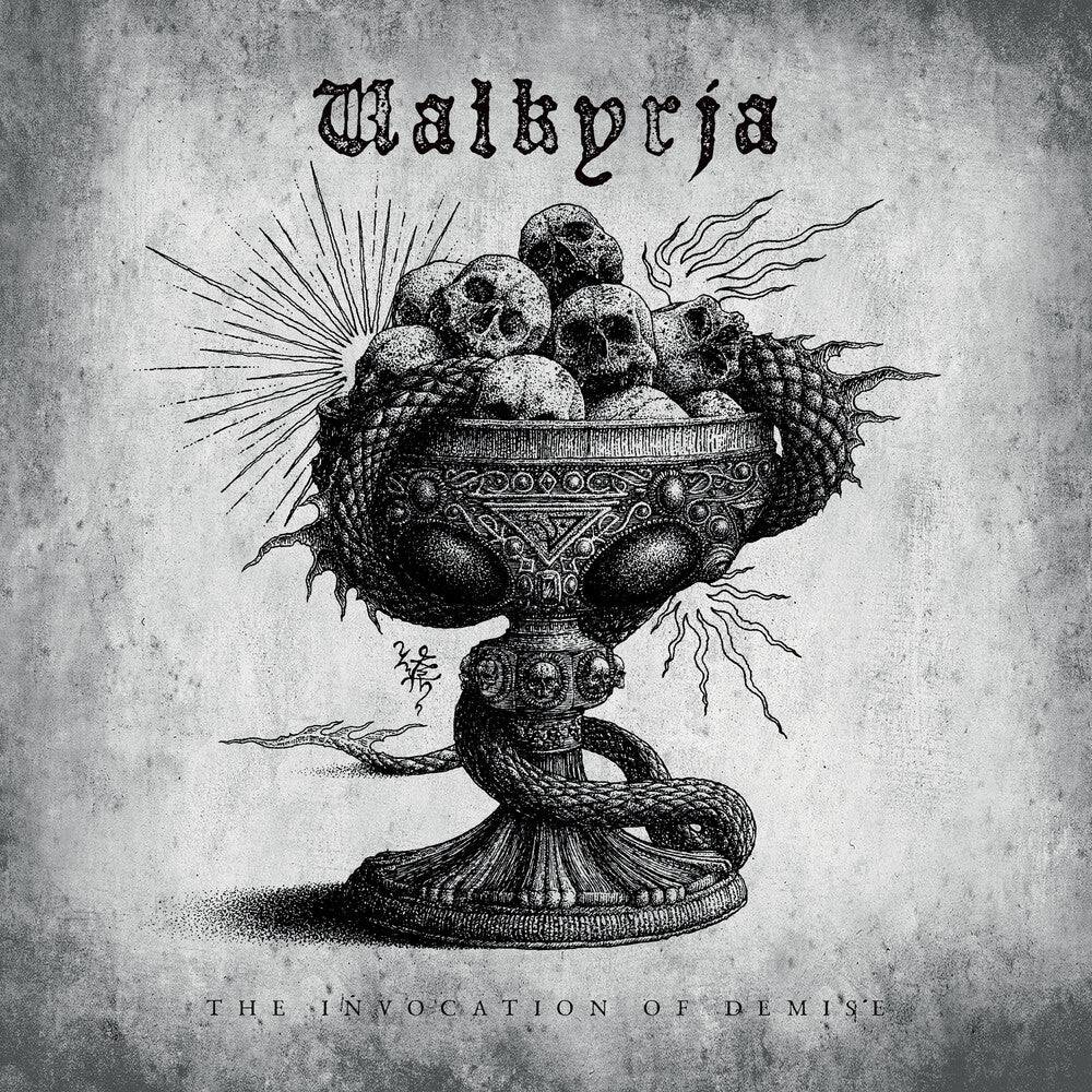 the album cover for Valkyrja - Invocation Of Demise