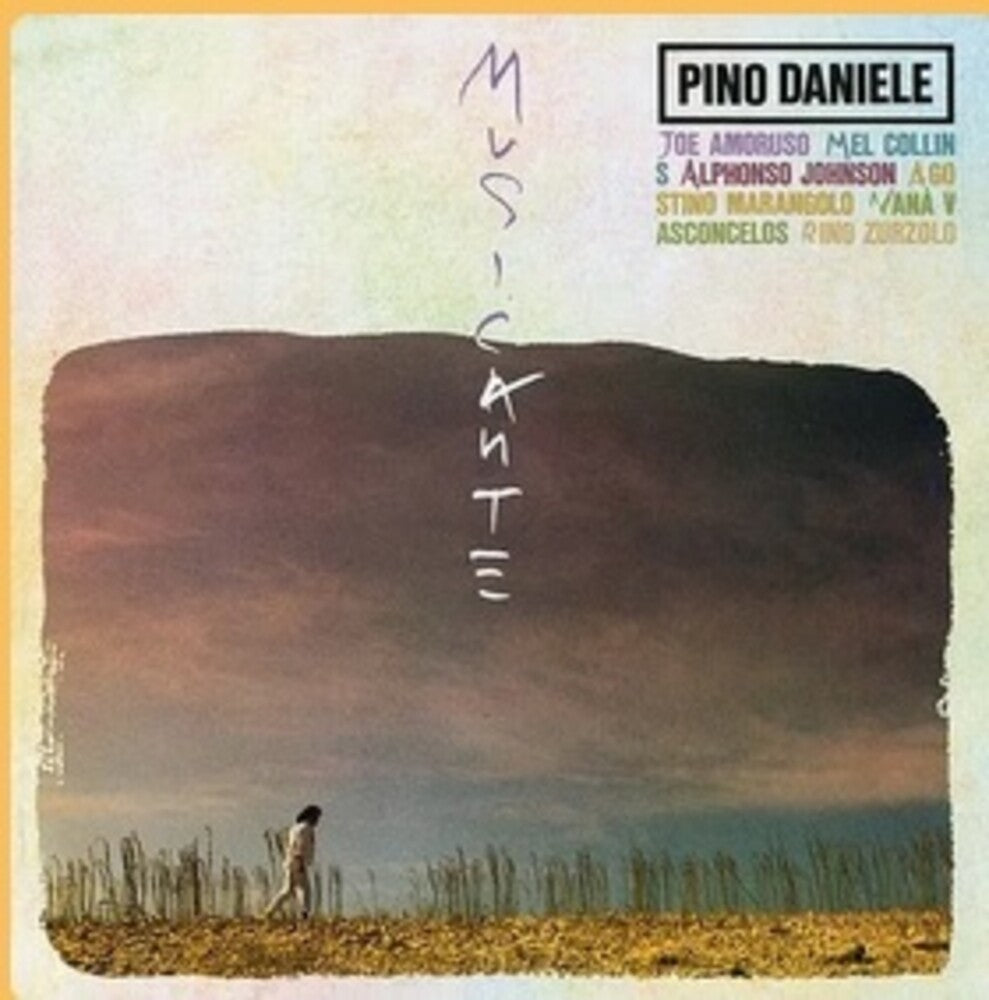 the album cover for Pino Daniele - Musicante (Ita)