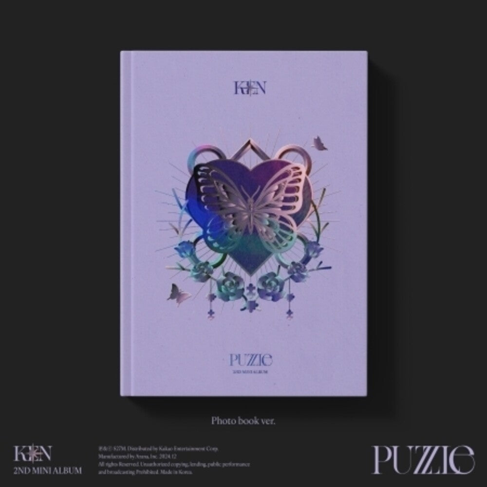 the album cover for Ken - Puzzle - Photo Book Version (Post) (Puzz) (Pcrd)