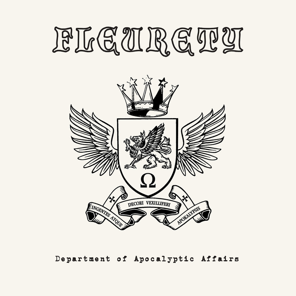 the album cover for Fleurety - Department Of Apocalyptic Affairs
