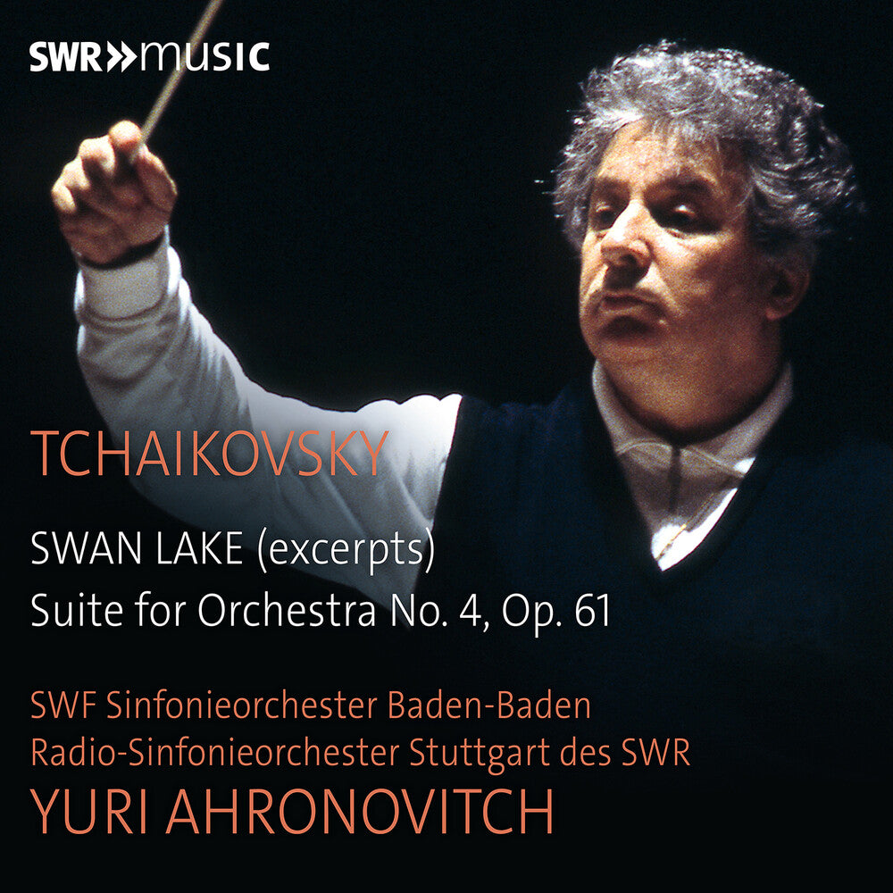 the album cover for Tchaikovsky / Swf-Sinfonieorchester Baden-Baden - Yuri Ahronovitch Conducts Tchaikovsky