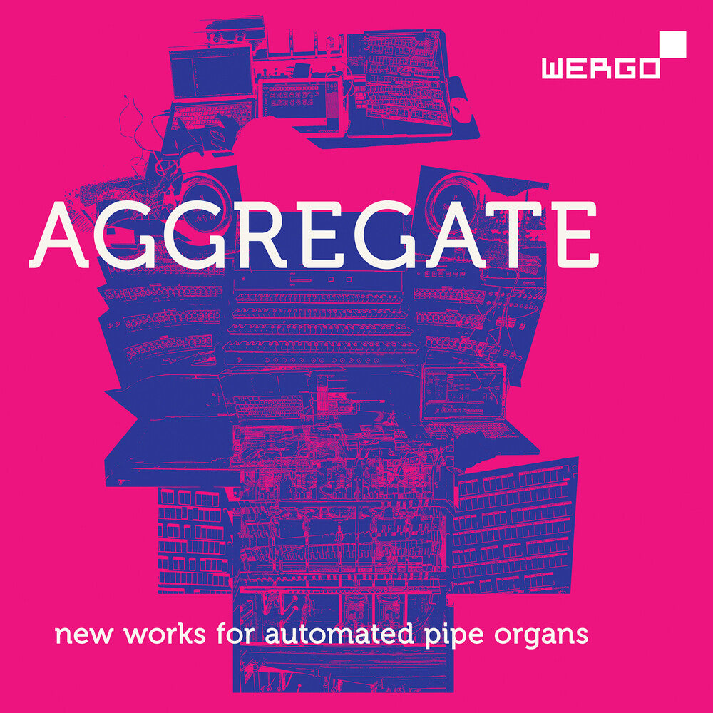 the album cover for Asheim / Arturas Bumsteinas / Lindwall,Hampus - Aggregate - New Works For Automated Pipe Organs