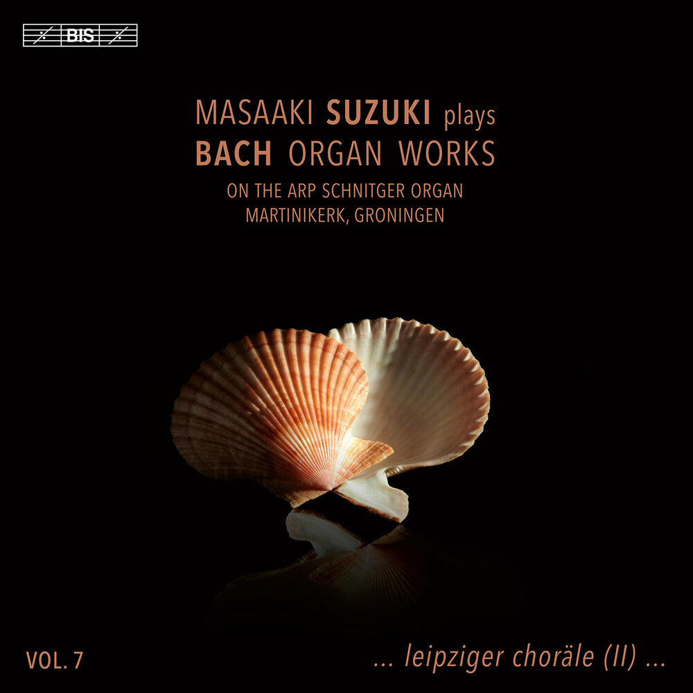 the album cover for J Bach .S. / Suzuki - Organ Works 7 (Hybr)