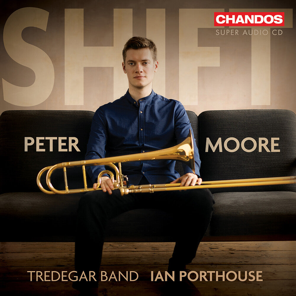 the album cover for Moore / Tredeagar Band - Shift - Peter Moore (Hybr)