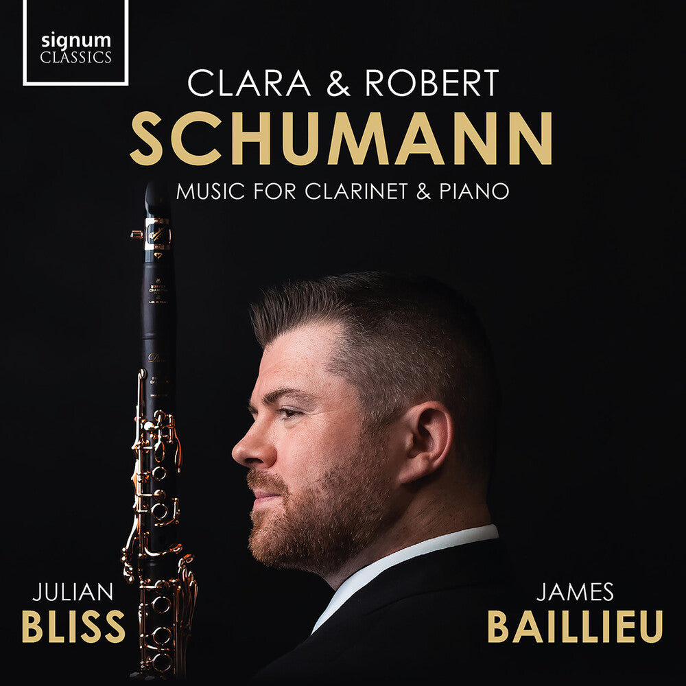the album cover for Schumann / Baillieu / Bliss - Music For Clarinet