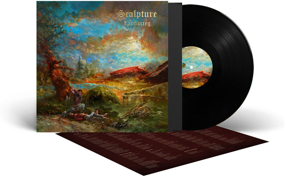 the album cover for Scalpture - Landkrieg (Ofgv)
