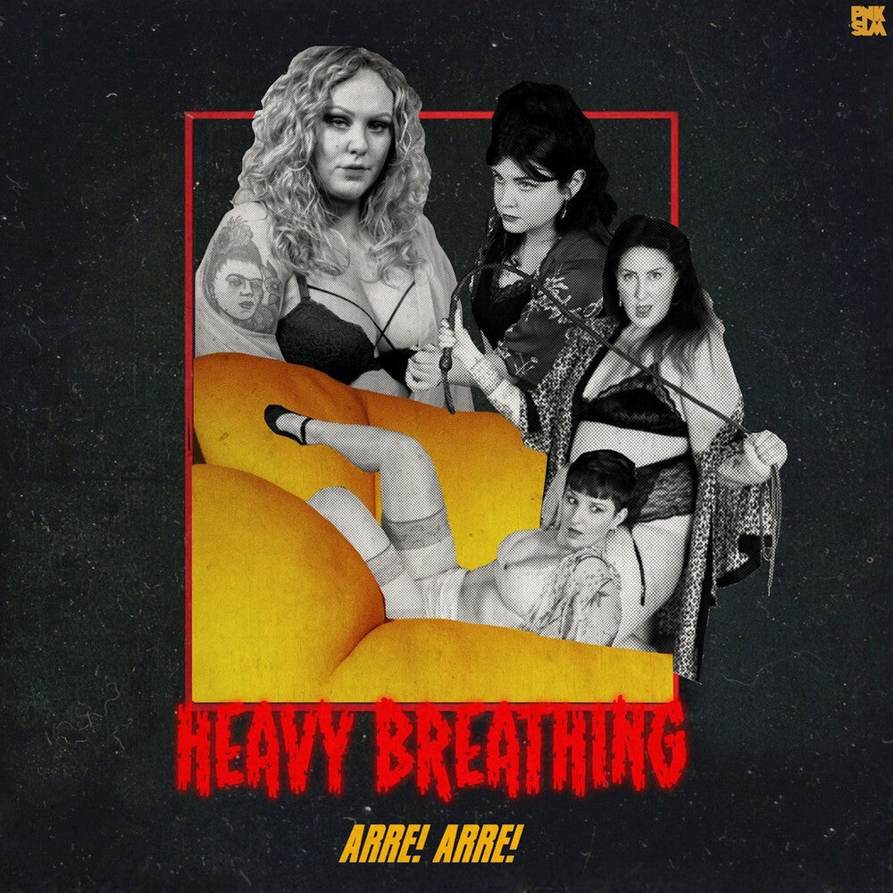 the album cover for Arre Arre - Heavy Breathing (Ep)