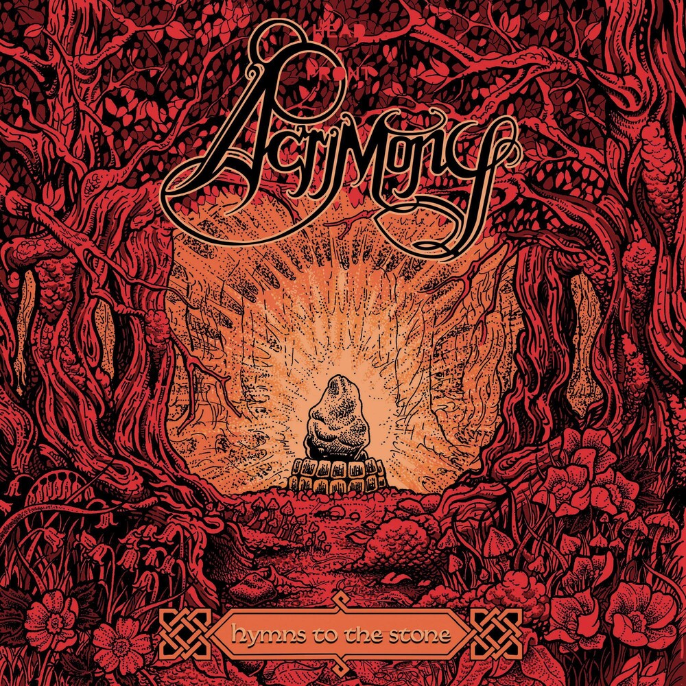 the album cover for Acrimony - Hymns To The Stone