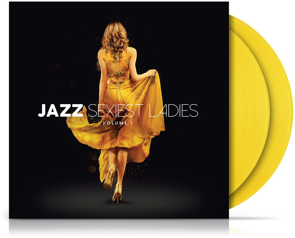 the album cover for Jazz Sexiest Ladies Volume 2 / Various - Yellow - Jazz Sexiest Ladies Volume 2 / Various - Ltd Yellow Vinyl