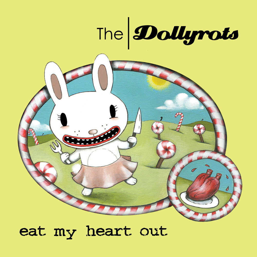 the album cover for Dollyrots - Eat My Heart Out