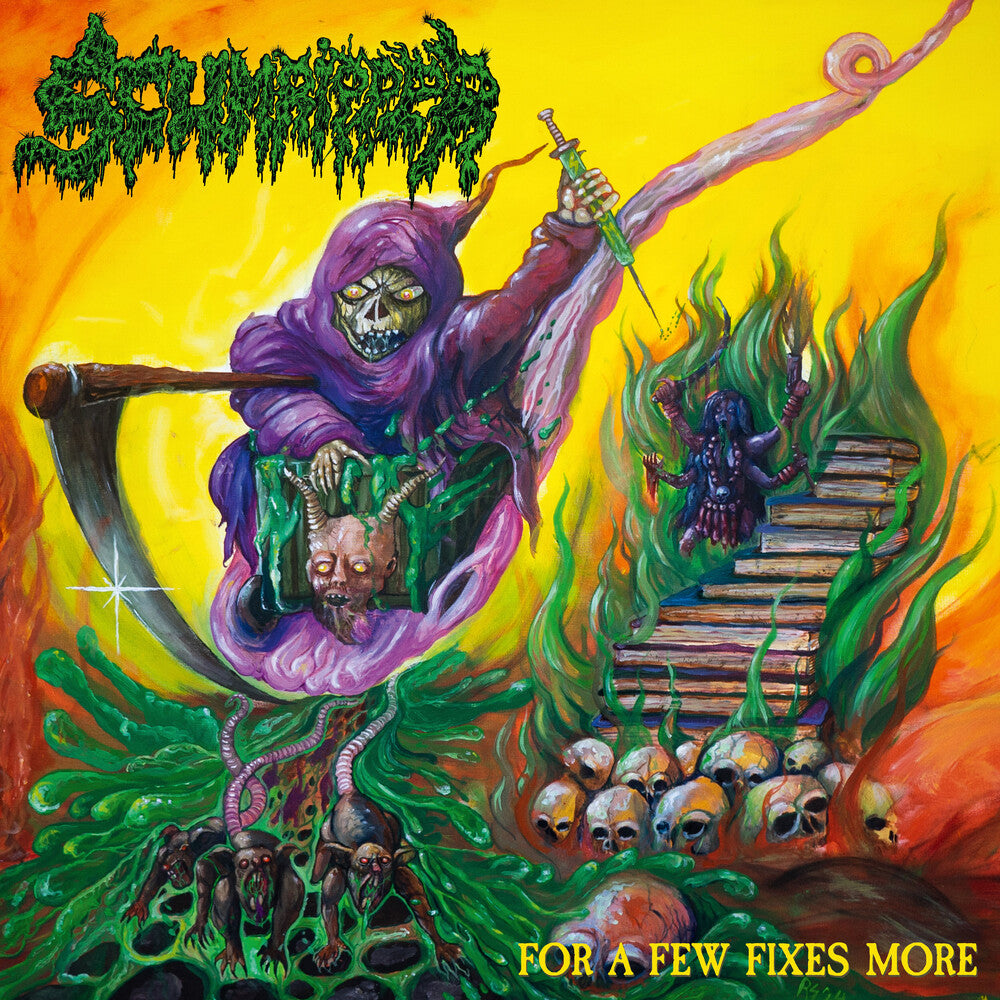 the album cover for Scumripper - For A Few Fixes More