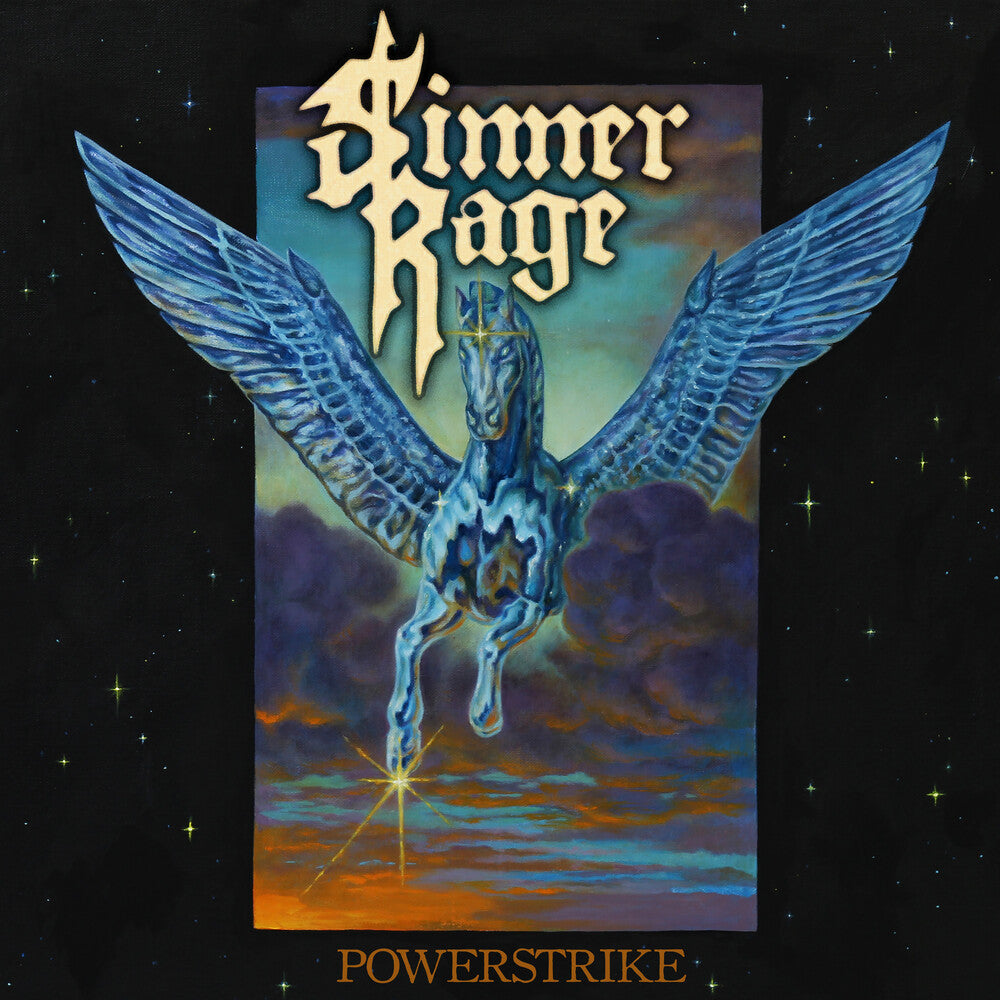 the album cover for Sinner Rage - Powerstrike