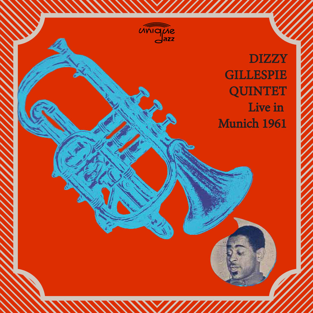the album cover for Dizzy Gillespie - Live In Munich 1961 (Mod)