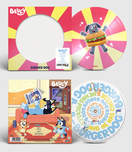 Bluey - Burger Dog / Bluey Theme Tune (Burger Dog Version) 7"Picture Disc