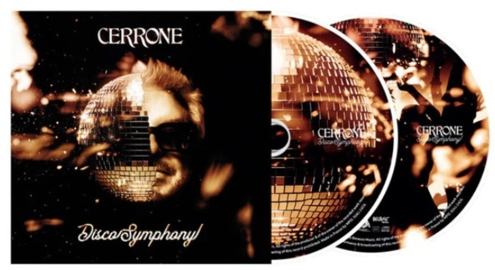 the album cover for Cerrone - Disco Symphony