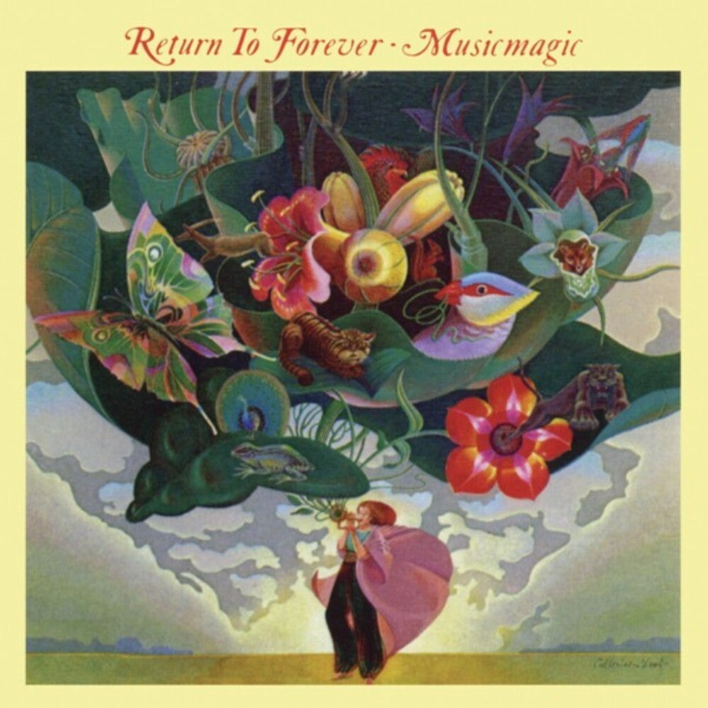 the album cover for Return To Forever - Music Magic (Uk)