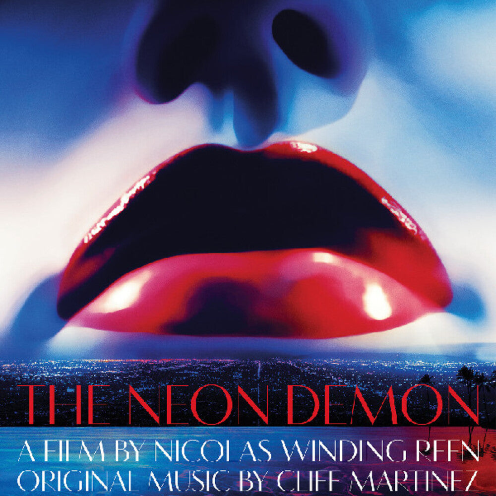 the album cover for Cliff Martinez (Blue) (Colv) (Gate) (Pnk) (Purp) - Neon Demon - Original Motion Picture Soundtrack